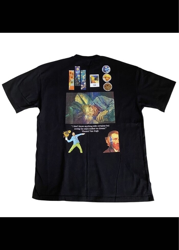 Vincent Van Gogh Tshirt Saw Urbanity - Görsel 2