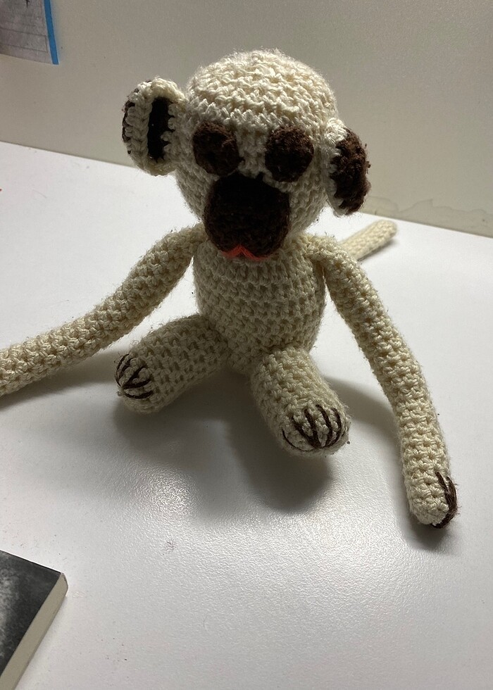 Amigurumi Maymun - Görsel 2
