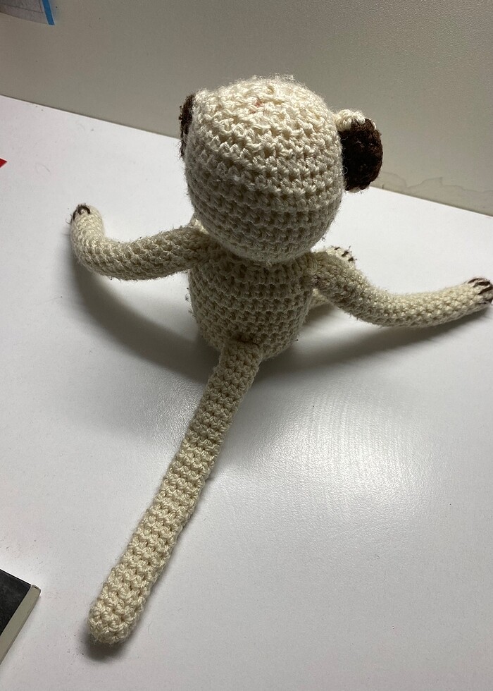 Amigurumi Maymun - Görsel 3