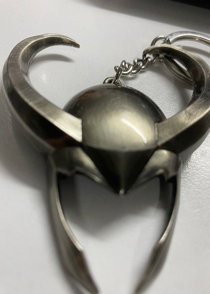 Loki Marvel Metal İskandinav Anahtarlık - Görsel 3