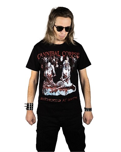 Cannibal Corpse Butchered Birth Tshirt - Görsel 5