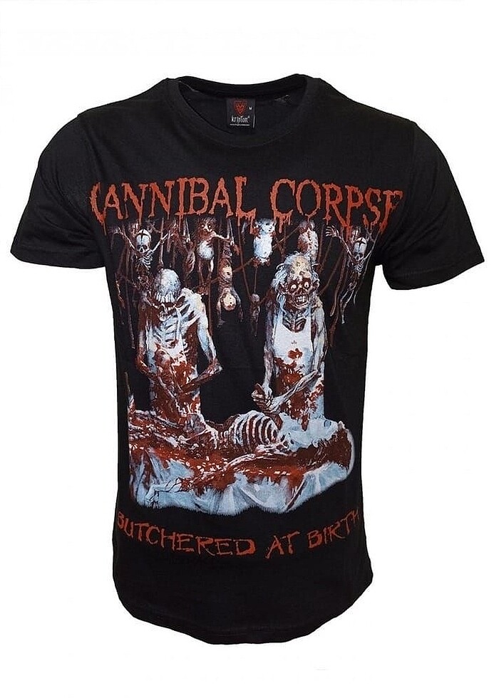 Cannibal Corpse Butchered Birth Tshirt - Görsel 3