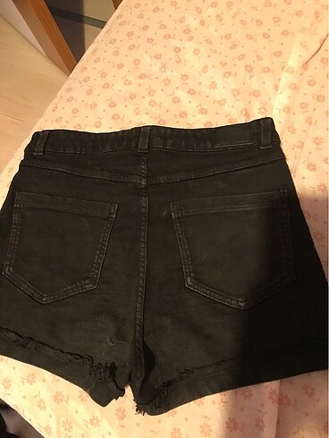 Bershka bershka siyah kot şort