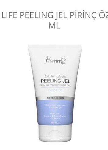 Homm pirinç özlü peeling - Görsel 2