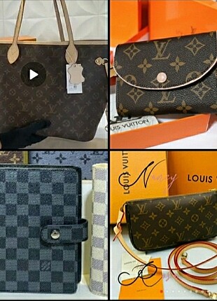 Louis Vuitton Kadın Kol Çantası Hakiki Vejital Deri 