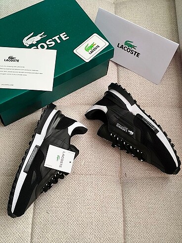 43 Beden LACOSTE???? ELİTE ACTİVE PREMİUM SİYAH