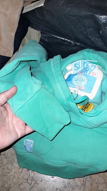 m Beden turkuaz Renk Acil satilik sweat
