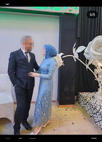 Tesettür elbise abiye 