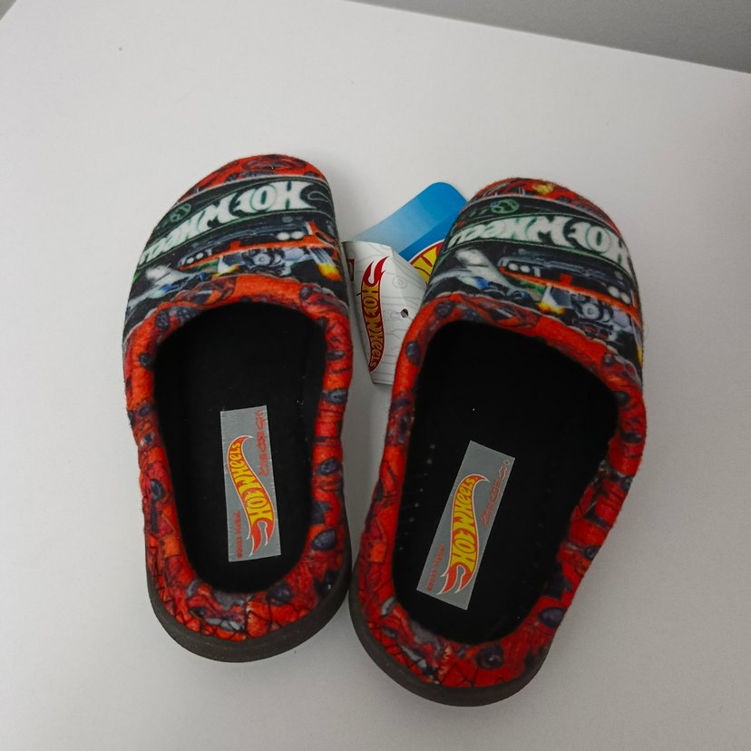 Hot Wheels Desenli Erkek Çocuk Ev Terliği - Görsel 3