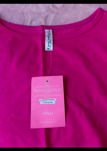 hamile Pembe Rock Punk Tişört - Görsel 2