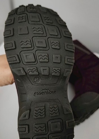 decathlon 
Mor Kız Çocukları İçin Cırt Cırtlı Su Geçirmez Bot - Görsel 5