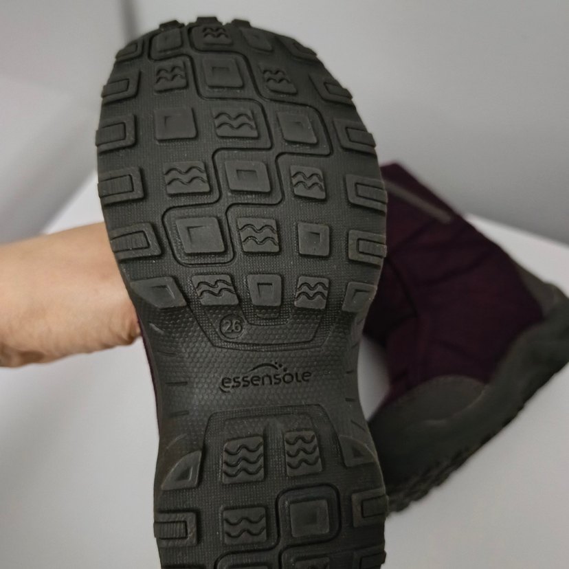 decathlon 
Mor Kız Çocukları İçin Cırt Cırtlı Su Geçirmez Bot - Görsel 5