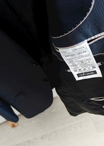 Rasim duran - Siyah Erkek Ofis Takım Elbise - Görsel 4