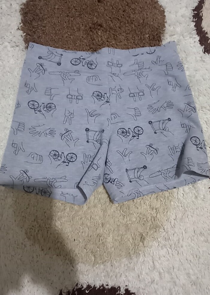 Bayan sort gri l beden siyah 38 beden ikisi  tek fiyat - Görsel 4