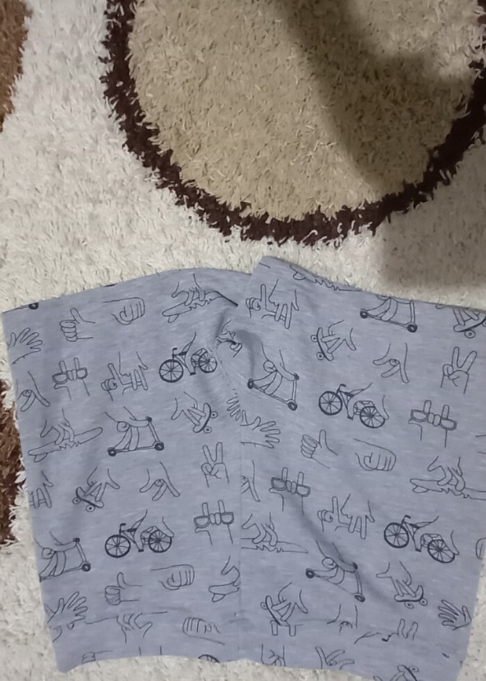 Bayan sort gri l beden siyah 38 beden ikisi  tek fiyat - Görsel 5