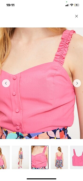 LC Waikiki pembe crop