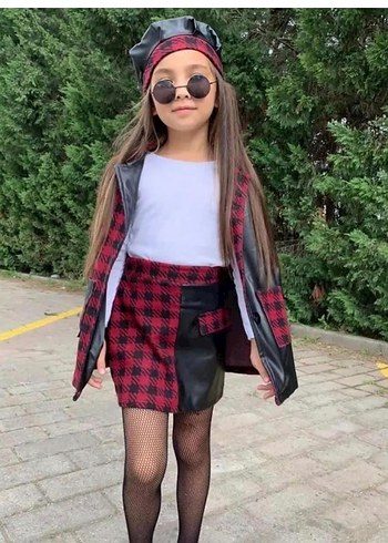 ekose desen 4lü takım