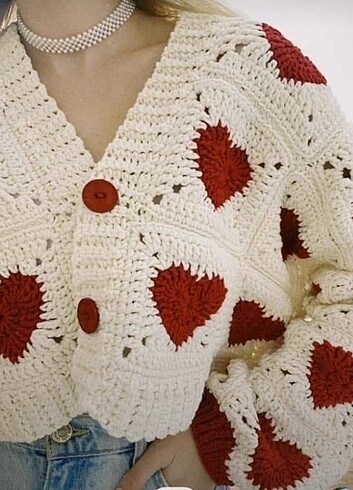 Crop Hırka #örgühırka #bayanhırka