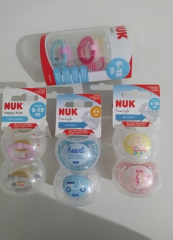 NUK 2 Lİ KUTULU EMZİK
