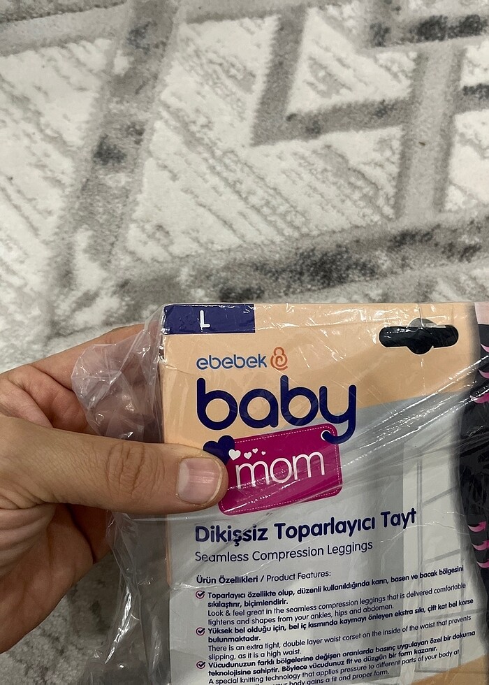 Toparlayıcı tayt L BEDEN - Görsel 2