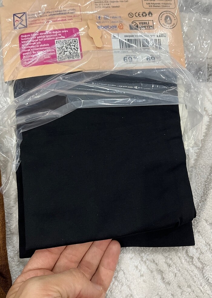 Toparlayıcı tayt L BEDEN - Görsel 3