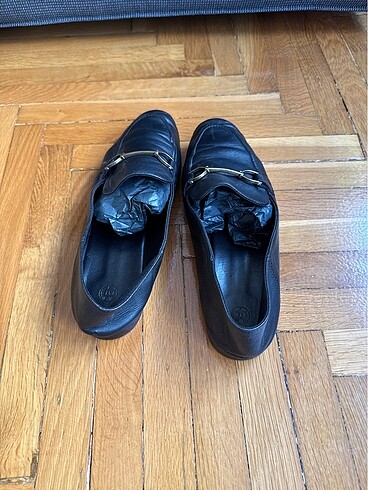 40 Beden Massimo dutti siyah loafer