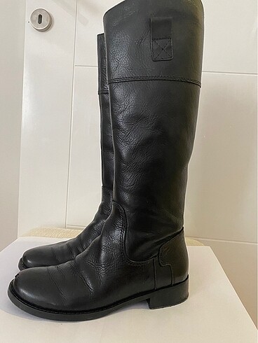 NiNE WEST 35 numara siyah deri çizme