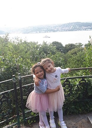 6 Yaş Beden pembe Renk 6 yaş elbise
