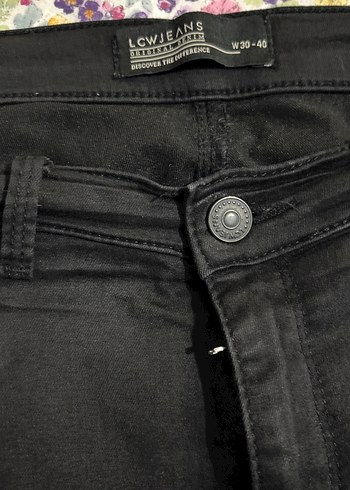 Siyah Elastik Kadın Midi Pantolon - Görsel 2