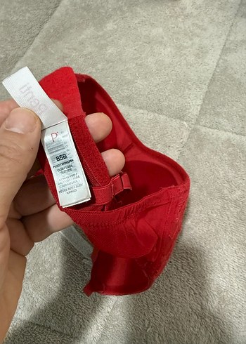 Penti Kırmızı Dantelli Bohem Sütyen