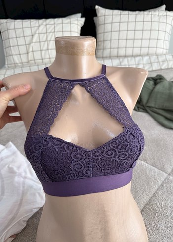 Mor Dantel Bohem Atletik Bralet