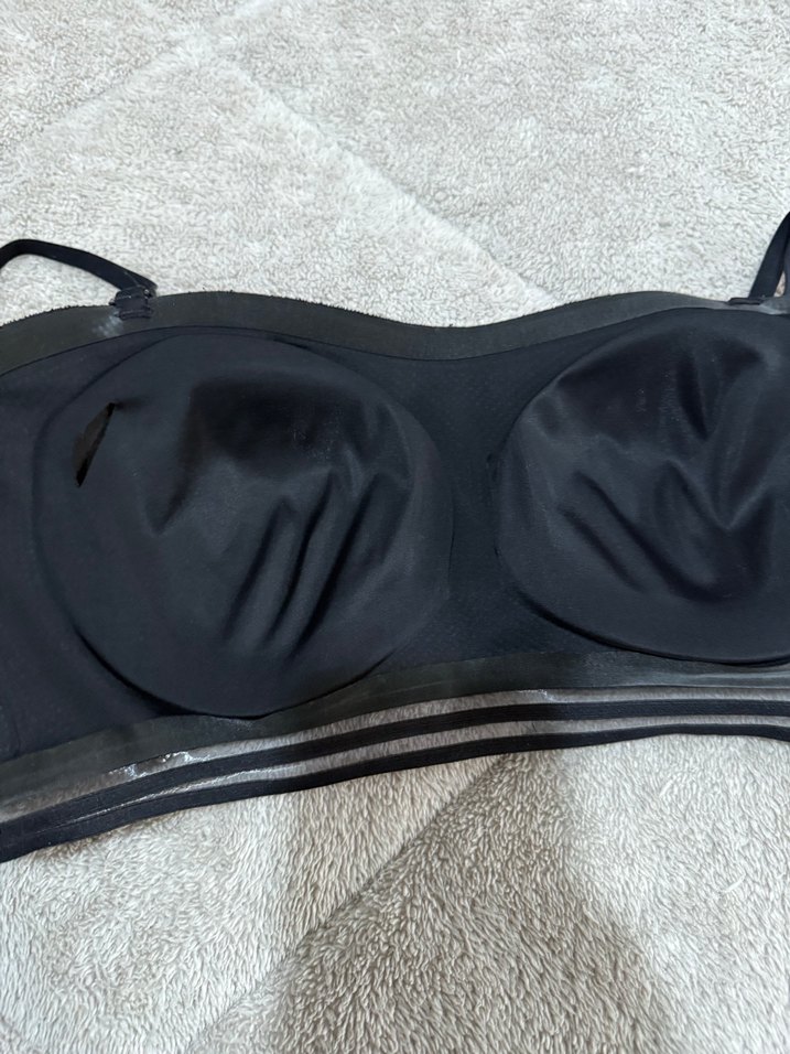 Siyah Midi Spor Sütyeni - Görsel 4