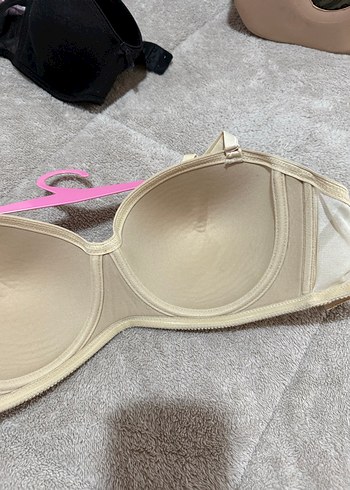 Bej Düz Minimalist Sütyen - Görsel 3