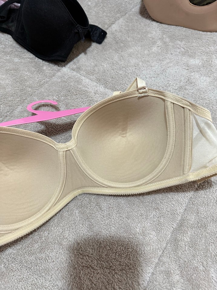 Bej Düz Minimalist Sütyen - Görsel 3