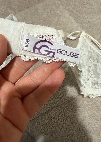 Beyaz Dantel Bohem Sütyen - Görsel 8