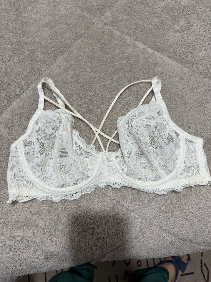 Beyaz Dantel Bohem Sütyen - Görsel 2