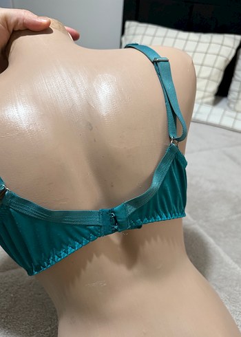 Nakışlı Turkuaz Bohem Sütyen - Görsel 4