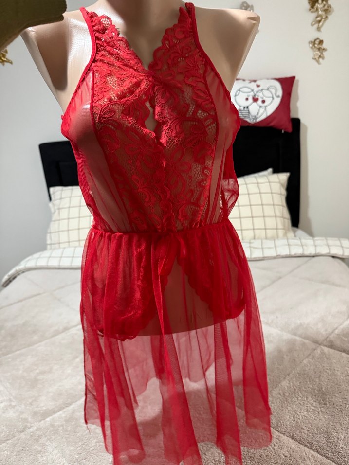 Kırmızı Bohem Tarzda Erkek Rozeti - Görsel 5