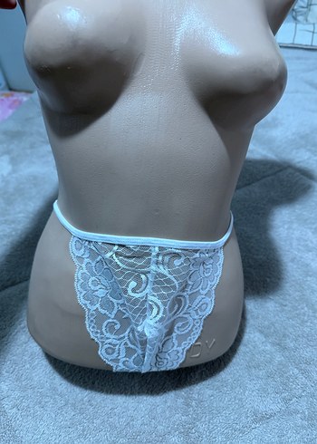 Siyah Dantel Midi Gotik Kadın İç Çamaşırı 3 adet fiyatı - Görsel 6