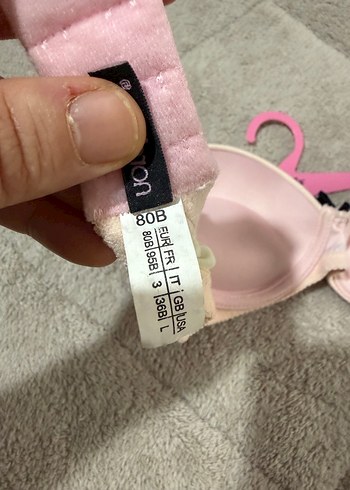 Baskılı Pembe Midi Sütyen - Görsel 8