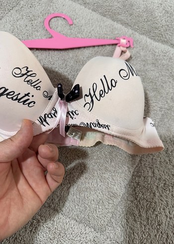 Baskılı Pembe Midi Sütyen - Görsel 3