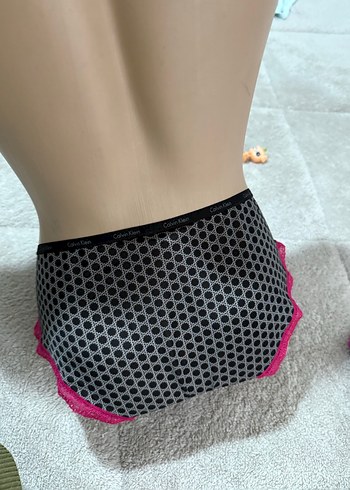 Bordo Baskılı Midi Kadın İç Çamaşırı 2 adet fiyatıdır - Görsel 3