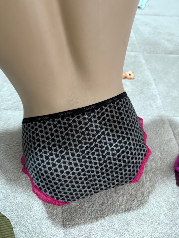 Bordo Baskılı Midi Kadın İç Çamaşırı 2 adet fiyatıdır - Görsel 3