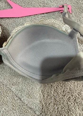 Nakışlı Gri Bohem Sütyen - Görsel 5