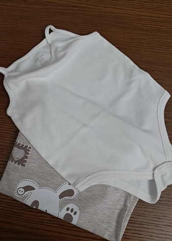 Kız Bebek Örme Kısa Kollu Takım - Görsel 7