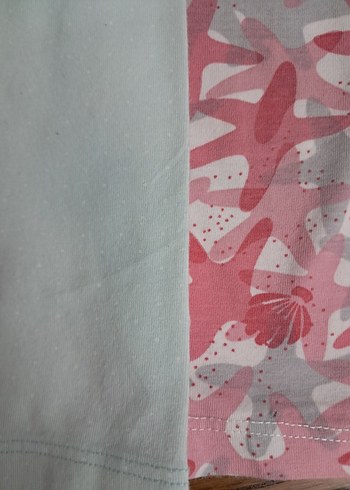 Kız Çocuk Elastik Bel Düz Tayt Seti - Görsel 4