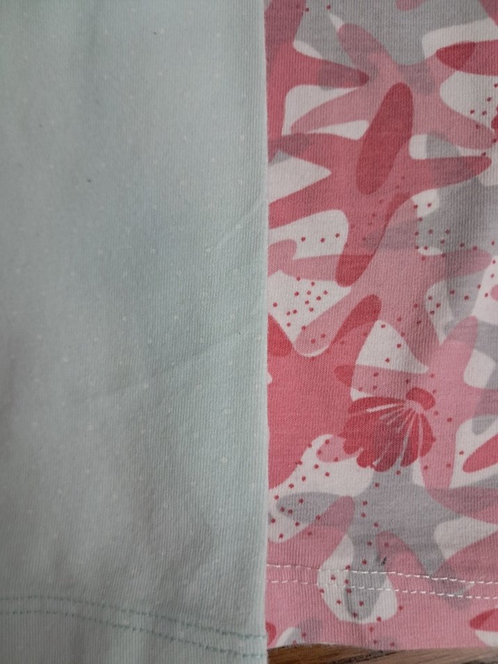 Kız Çocuk Elastik Bel Düz Tayt Seti - Görsel 4