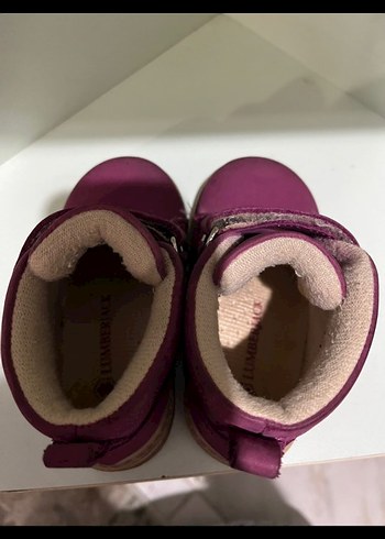 Mor Süet Kız Çocuk Botları Tokalı - Görsel 2