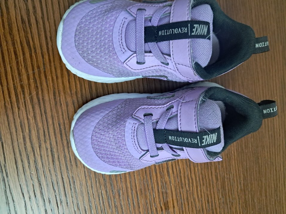 Kız Çocuk Mor Nike Spor Ayakkabı - Görsel 5