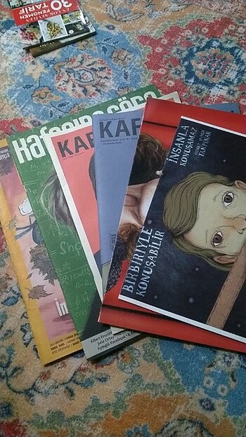 4 adet dergi